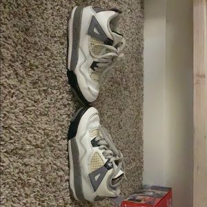 Grey Jordan shoes